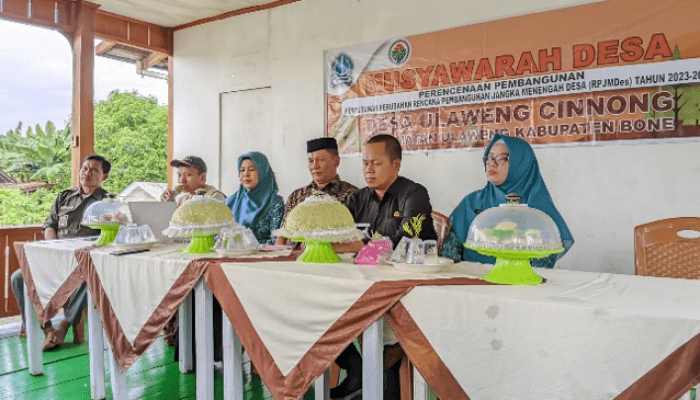 Ormawa FKM Unhas Dukung Desa Ulaweng Cinnong Bone Jadi Kampung PKK Tingkat Provinsi