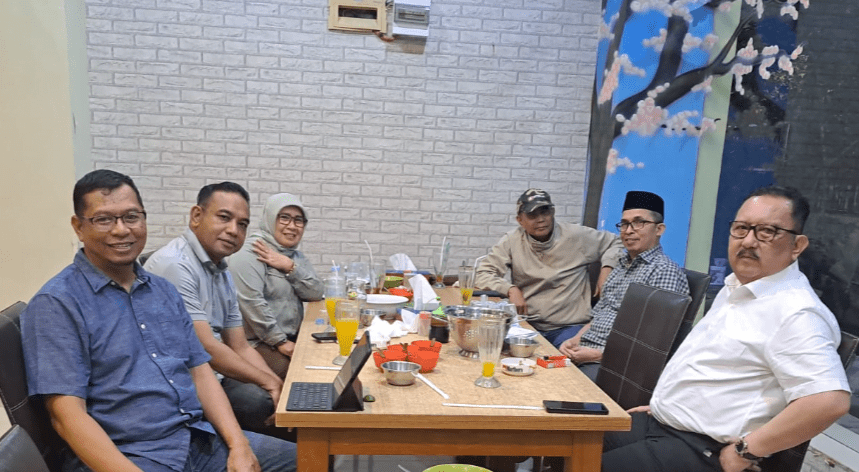 Suasana usai Rapat Presidium MW KAHMI Sulsel di Makassar, Rabu (04/09/2024).