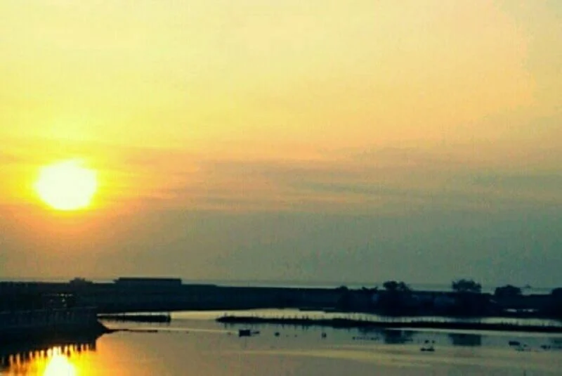 Ilustrasi laut di pesisir Makassar (Foto: Fajar)