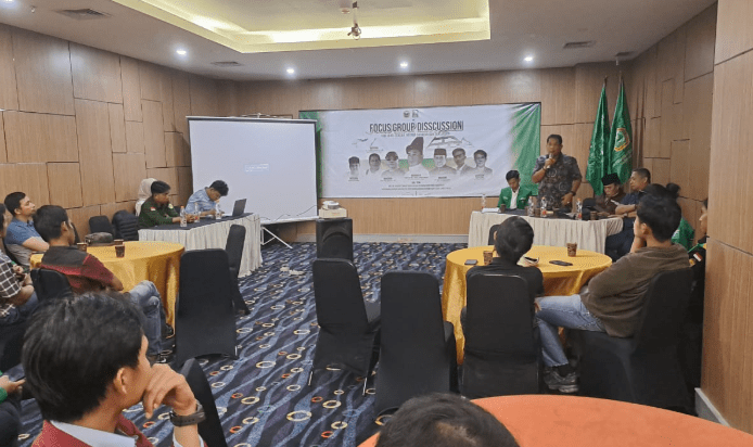 Focus Group Discussion DOB Luwu Tengah - Antara Harapan dan Tantangan oleh PP IPMIL Luwu di Grand Malebu Hotel, Sabtu (18/1/2025)