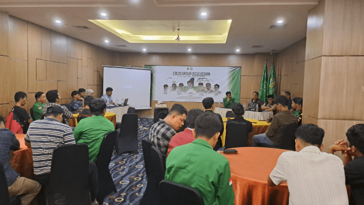 Focus Group Discussion DOB Luwu Tengah - Antara Harapan dan Tantangan oleh PP IPMIL Luwu di Grand Malebu Hotel, Sabtu (18/1/2025)