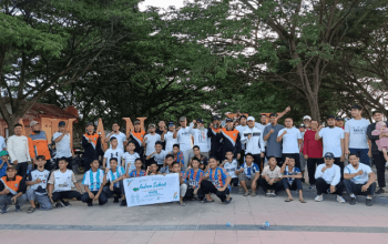 Jalan Sehat Wahdah Islamiyah Bulukumba di Semarak Mukerda XVI, Ahad (12/01/2025).