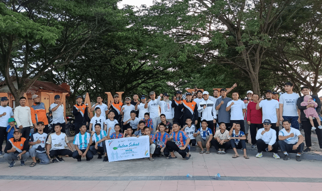 Jalan Sehat Wahdah Islamiyah Bulukumba di Semarak Mukerda XVI, Ahad (12/01/2025).