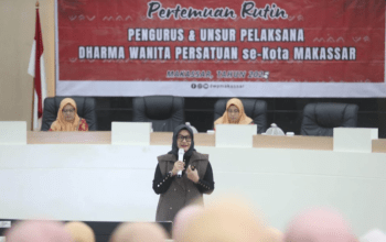 Pertemuan Rutin DWP Makassar, Sharing Ilmu Strategi Lindungi Anak dari Gadget