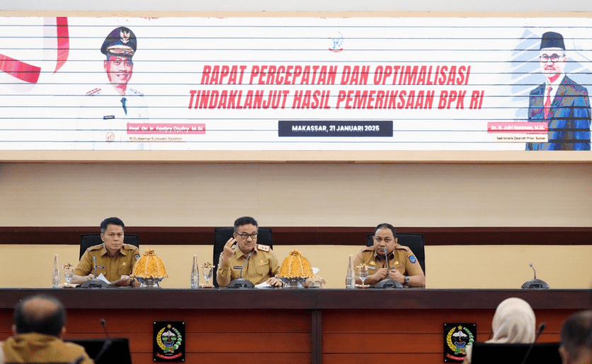 Rapat Percepatan dan Optimalisasi Tindak Lanjut Hasil Pemeriksaan BPK RI