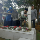 Pengurus KKLR Sulsel melakukan Tabur Bunga di Makam Datu Luwu Andi Djemma di TMP Panaikang, Kamis (23/1/2025)