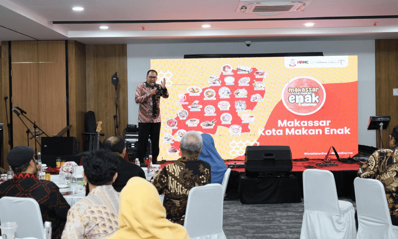 Wali Kota Makassar Moh. Ramdhan Pomanto (Danny Pomanto) menggelar jamuan makan malam di Ballroom Gedung Makassar Government Centre (MGC), Kamis (13/2/2025).