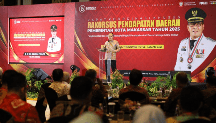 Danny Pomanto Tinggalkan Warisan PAD Rp1,6 Triliun, Titipkan Target Rp2 Triliun untuk Wali Kota Baru