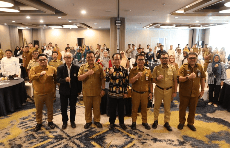 Dinas Perdagangan dan Perindustrian Kota Makassar menggelar Forum Satuan Kerja Perangkat Daerah (SKPD) di Hotel Mercure Makassar, Senin (03/02/2025).