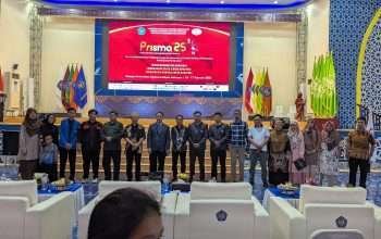 Himpunan Mahasiswa Program Studi (HMP) Pendidikan Matematika Universitas Muhammadiyah Makassar (Unismuh Makassar) resmi membuka Proyeksi Kreativitas Ilmiah Mahasiswa Matematika 2025 (Prisma '25) di Balai Sidang Unismuh Makassar, Sabtu (15/2/2025).