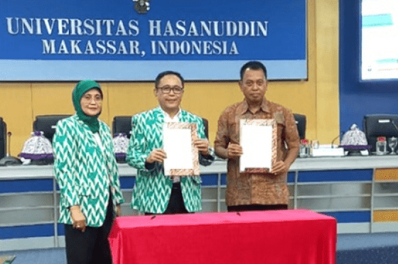 MoU Desa Paopao Barru dengan ICMI Sulsel