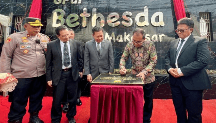 GPDI Bethesda Diresmikan, Danny Pomanto Tegaskan Komitmen Perkuatan Keimanan Umat