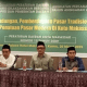 Anggota Dewan Perwakilan Rakyat Daerah (DPRD) Kota Makassar, Basdir, menggelar Sosialisasi Peraturan Daerah (Perda) Nomor 15 Tahun 2009, Angkatan Pertama TA 2025, tentang Perlindungan Pemberdayaan Pasar Tradisional dan Penataan Pasar Modern di Kota Makassar, yang dilaksanakan di Grand Palace Hotel, Kamis, 20 Maret 2025.