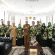 Majelis Daerah (MD) Korps Alumni Himpunan Mahasiswa Islam (KAHMI) Kota Makassar menggelar audiensi dengan Wali Kota Makassar Munafri Arifuddin di Balai Kota Makassar, Senin (10/3/2025).