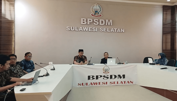 Dorong ASN Adaptif, BPSDM Sulsel Gelar Webinar Transformasi Digital dan AI