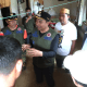 Bupati Luwu Utara, Andi Abdullah Rahim bersama Wakil Bupati, Jumail Mappile tinjau lokasi banjir di Desa Lembang - Lembang, Kecamatan Baebunta Selatan, Sabtu (8/3/2025)