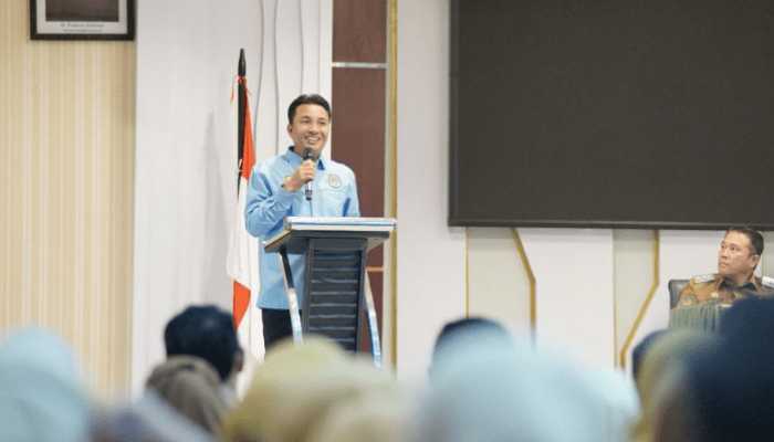 Pimpin Rapat Perdana, Bupati Luwu Utara Andi Abdullah Rahim Tegaskan Kolaborasi dan Kerja Keras