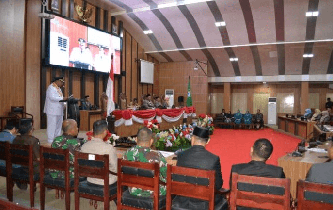 Bupati Maros Chaidir Syam Paparkan Visi dan Misinya di Rapat Paripurna DPRD Maros