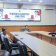 Wakil Bupati Luwu Utara, Jumail Mappile mengikuti rakor daring Forkopimda tingkat Provinsi Sulawesi Selatan, Rabu (19/3/2025)
