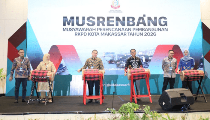 Gelar Musrenbang RKPD 2026, Pemkot Makassar Fokus pada Pertumbuhan Inklusif dan Daya Saing