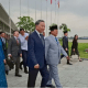 Presiden RI Prabowo Subianto saat mendampingi Sekretaris Jenderal Partai Komunis Vietnam (PKV) To Lam di Pangkalan TNI AU Halim Perdanakusuma, Jakarta, Selasa (11/3/2025). (Foto: Inilah.com/ Vonita Betalia)