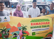 Remaja Masjid Baburroyyan Griya Antang Harapan Tebar Kebaikan dengan Aksi Berbagi Takjil
