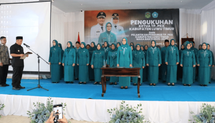 Ketua dan Pengurus TP PKK Luwu Timur Resmi Dilantik, Siap Dukung Pembangunan Daerah