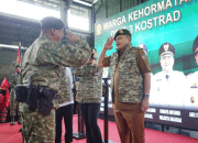 Wali Kota Makassar Dikukuhkan sebagai Warga Kehormatan Divisi Infanteri 3 Kostrad