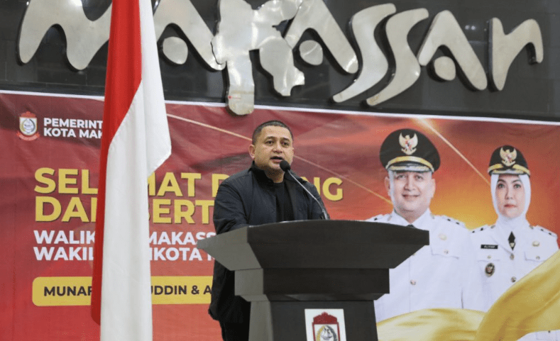 Wali Kota Makassar, Munafri Arifuddin, bersama Wakil Wali Kota Makassar, Aliyah Mustika Ilham, membahas sinergi program pemerintah pusat dan daerah bersama jajaran Organisasi Perangkat Daerah (OPD) Pemkot Makassar setiba di Kota Makassar.