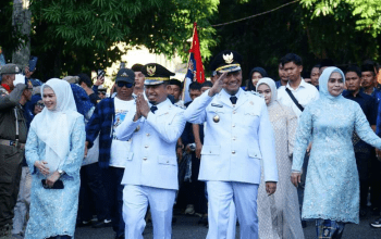 Wali Kota dan Wakil Wali Kota Parepare, Tasming Hamid-Hermanto.
