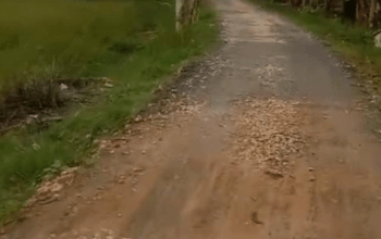 Warga Pertanyakan Proyek Jalan Desa di Nepa Sampang yang Cepat Rusak