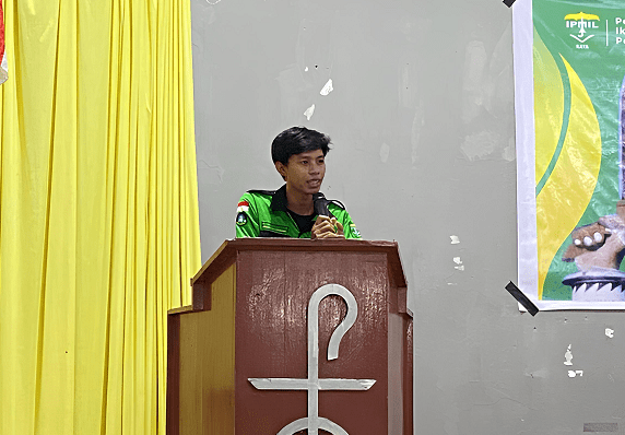 Ketua Umum PKPT IPMIL RAYA POLTEK ATIM Ridwan Kurniawan
