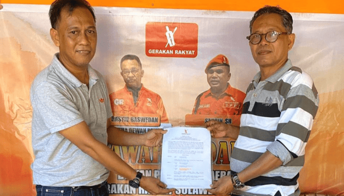 Disahkan di Musda, Kadar Hakim Pimpin DPD Gerakan Rakyat Parepare
