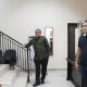 Wali Kota Makassar, Munafri Arifuddin dalam lawatanya di Jakarta, meluangkan waktu mengunjungi Mess Penghubung Pemerintah Kota Makassar, di Jakarta, Senin (14/4/2025).