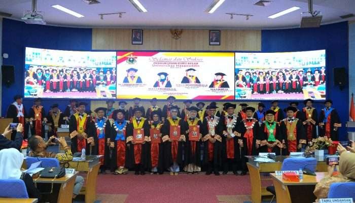 Empat Guru Besar Fakultas Teknik Dikukuhkan, Unhas Produktif Dorong Peningkatan Jumlah Professor