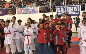 Kodam Hasanuddin Raih Juara Umum Kejuaraan Karate Fajar Open 2025