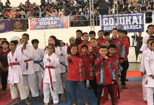 Kodam Hasanuddin Raih Juara Umum Kejuaraan Karate Fajar Open 2025