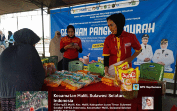 DPKP Lutim Lakukan Gerakan Pangan Murah