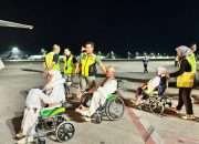 Pemberangkatan Kloter Terakhir Jamaah Calon Haji di Bandara Sultan Hasanuddin Berjalan Lancar
