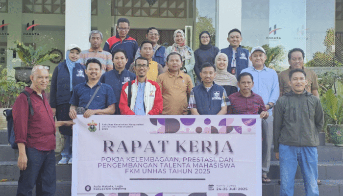 Penguatan Tata Kelola dan Program Mahasiswa, FKM Unhas Selenggarakan Raker di Lejja
