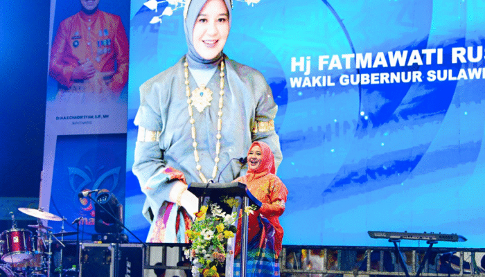 Wakil Gubernur Sulsel Fatmawati Rusdi Buka Festival Gau Maraja di HUT ke-66 Maros