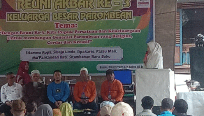 Reuni Akbar ke-3 Kerukunan Keluarga Parombean Sukses Digelar, 2.000 Peserta Hadir