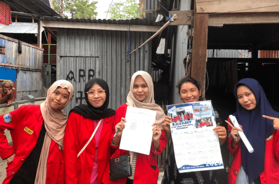 Kolaborasi Mahasiswa FKM Unhas dan Warga Bontojai Jeneponto
