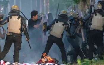 Brutalitas Aparat terhadap demonstran