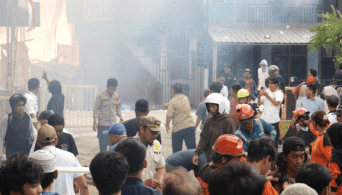 Kebakaran Hebat di Sorowako Hanguskan 46 Rumah, 200 KK Mengungsi