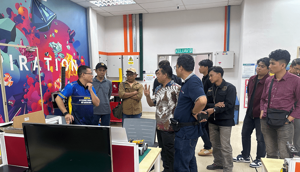 Mahasiswa Teknik Mesin Unhas berkunjung ke Universiti Malaysia Pahang Al Sultan Abdullah