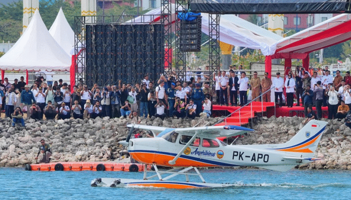 Sulsel Luncurkan Seaplane dan Groundbreaking Water Aerodrome Pertama di Indonesia