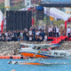 Pemerintah Provinsi Sulawesi Selatan resmi memulai era baru transportasi udara berbasis perairan dengan peluncuran uji coba terbang pesawat amfibi (seaplane) dan peletakan prasasti groundbreaking pembangunan water aerodrome di Taman Andalan, kawasan Center Point of Indonesia (CPI) Makassar, Senin (11/8/2025).