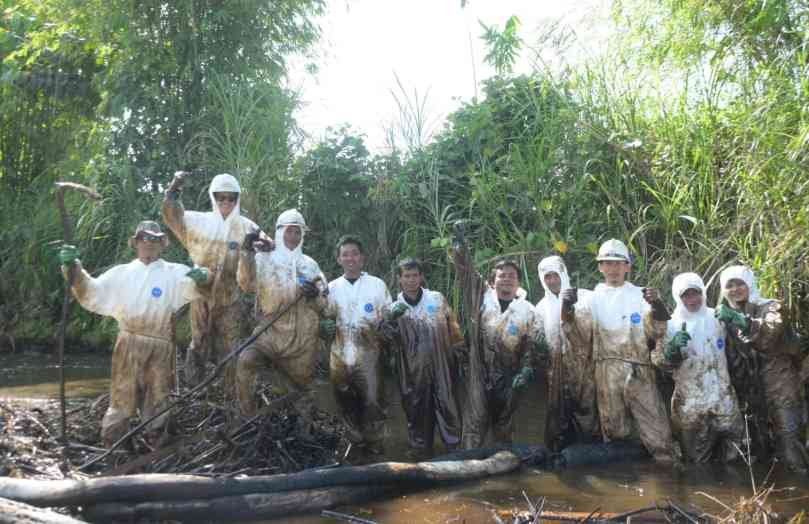 PT Vale Fokus Bersihkan Sisa Tumpahan dan Tanggapi Aduan Warga