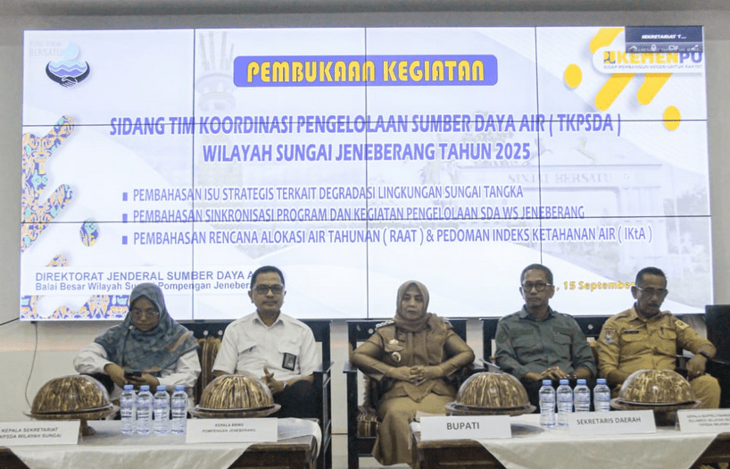 Pemprov Sulsel Perkuat Tata Kelola SDA lewat Sidang TKPSDA
